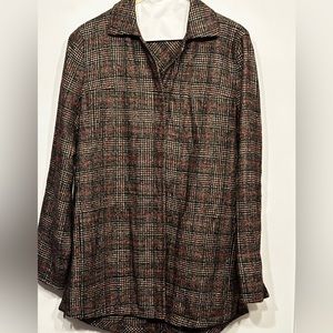 Akris Women’s Wool Blend Plaid Pant Suit